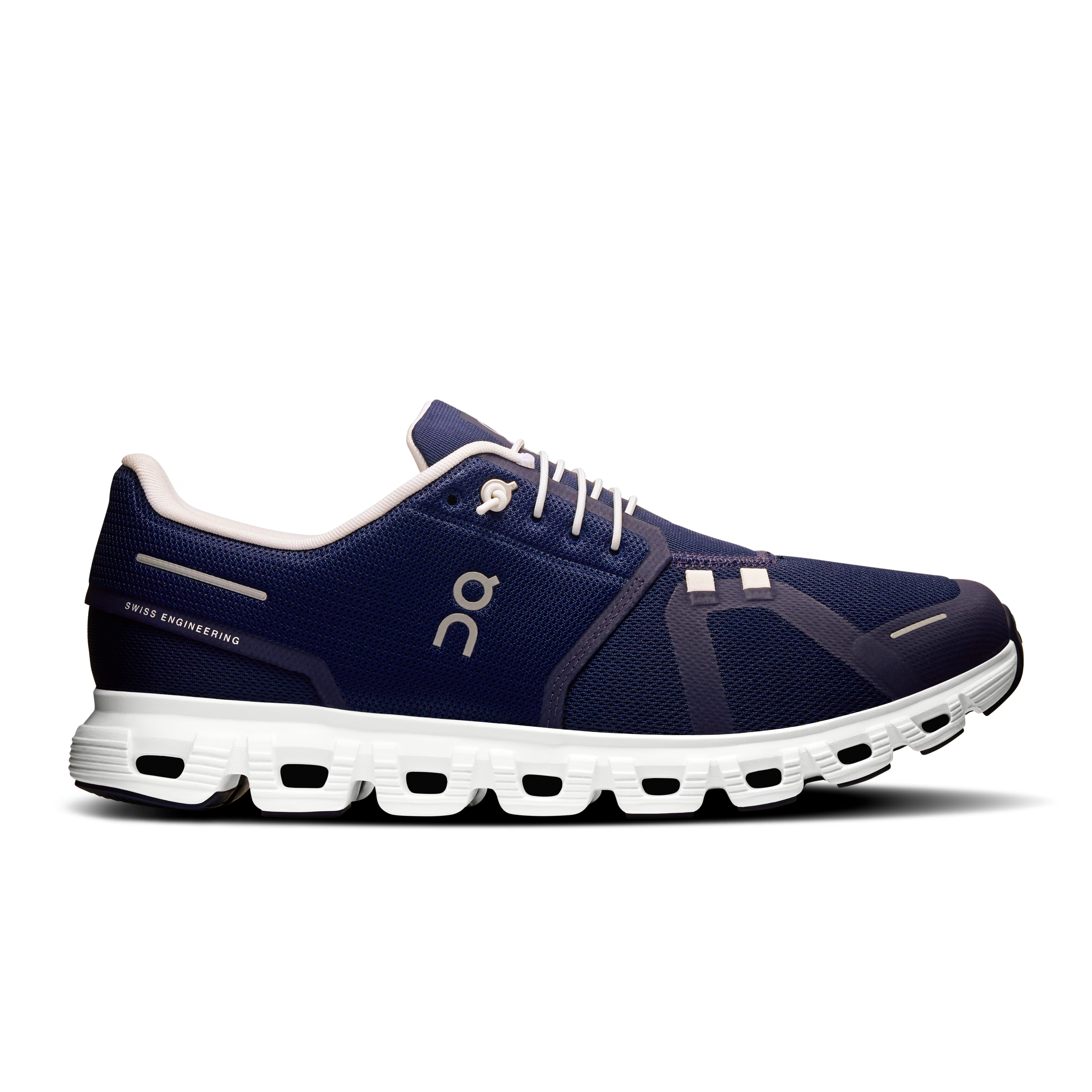 On Running Cloud 6 Running Shoes Men's Midnight - White