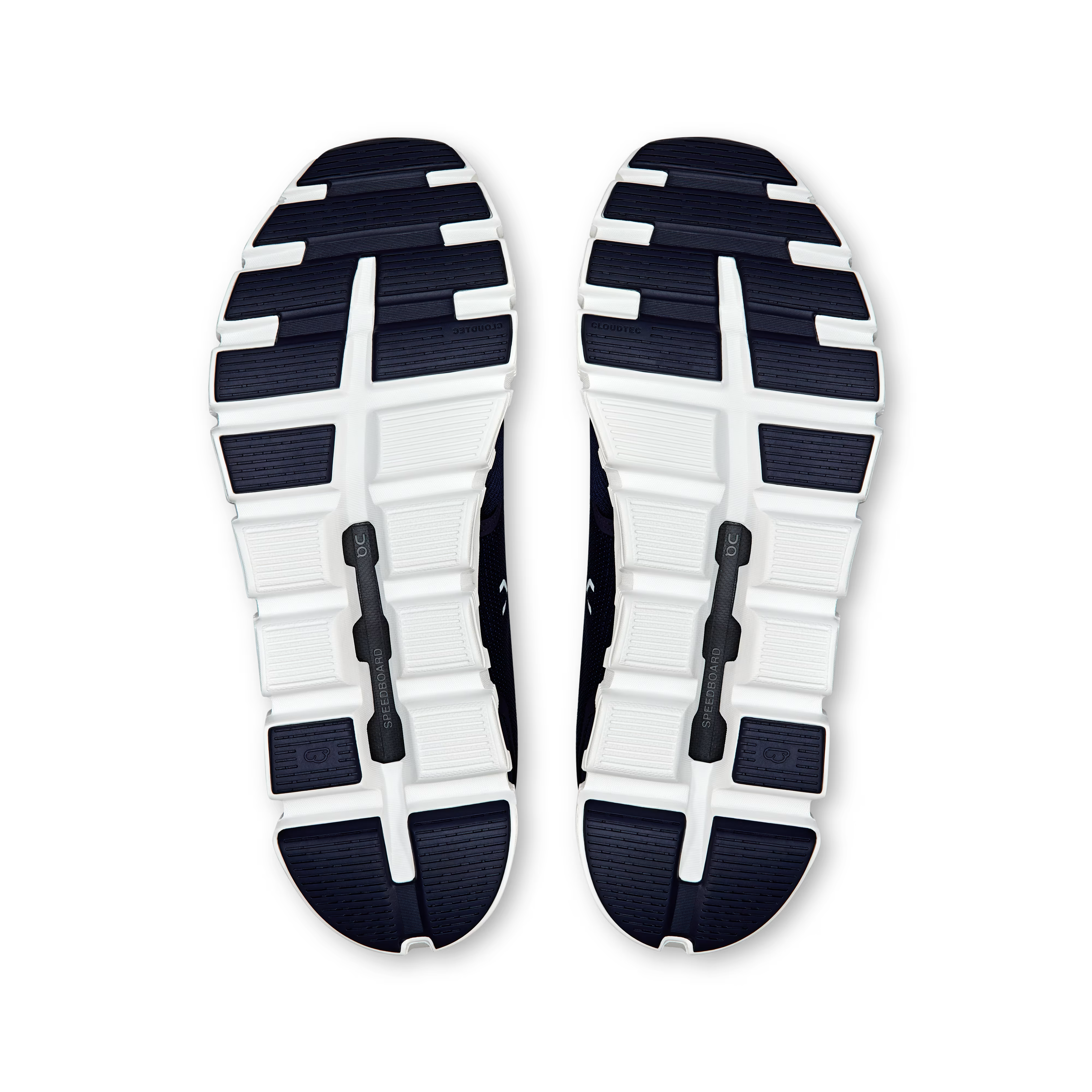 On Running Cloud 6 Running Shoes Men's Midnight - White