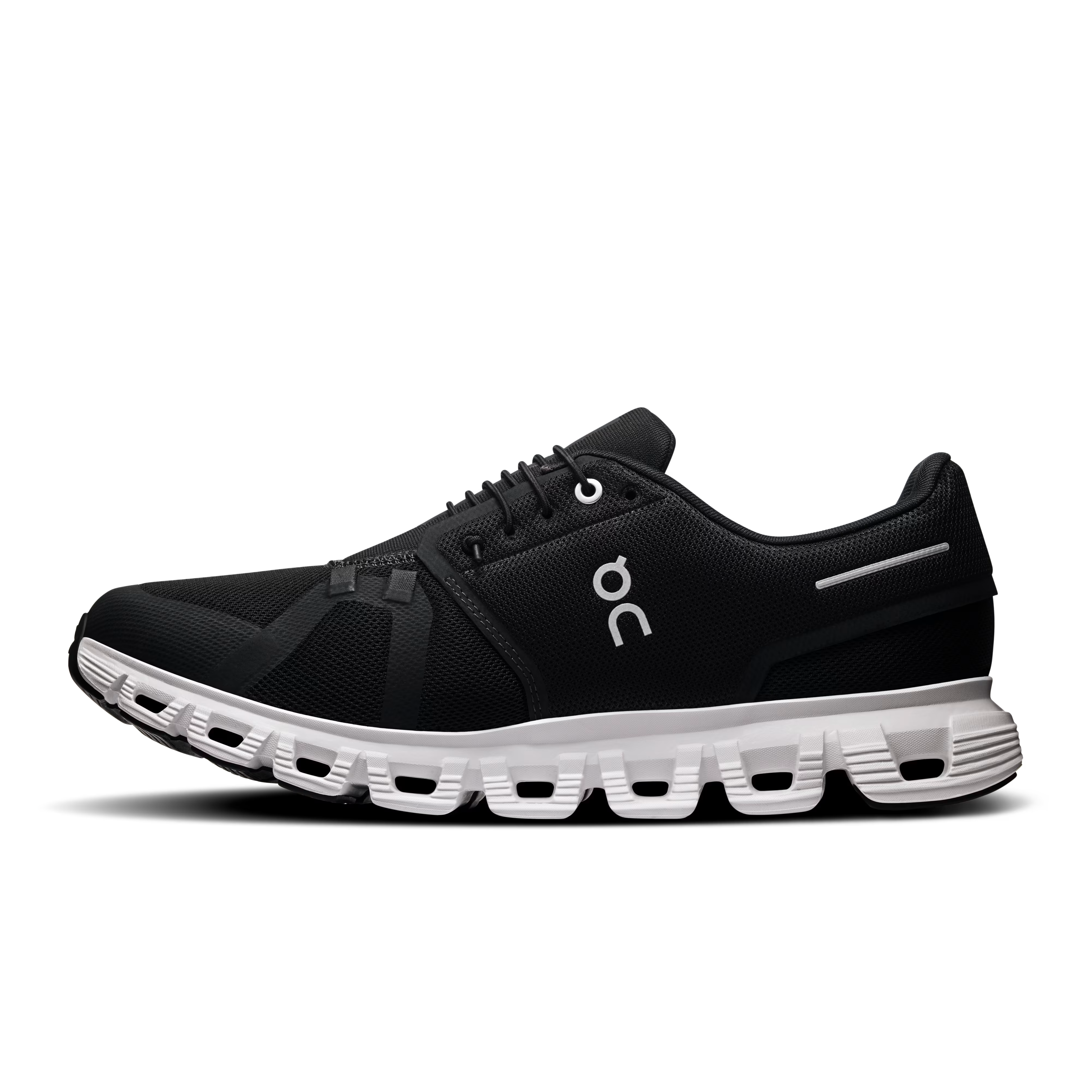 On Running Cloud 6 Running Shoes Men's Black - White