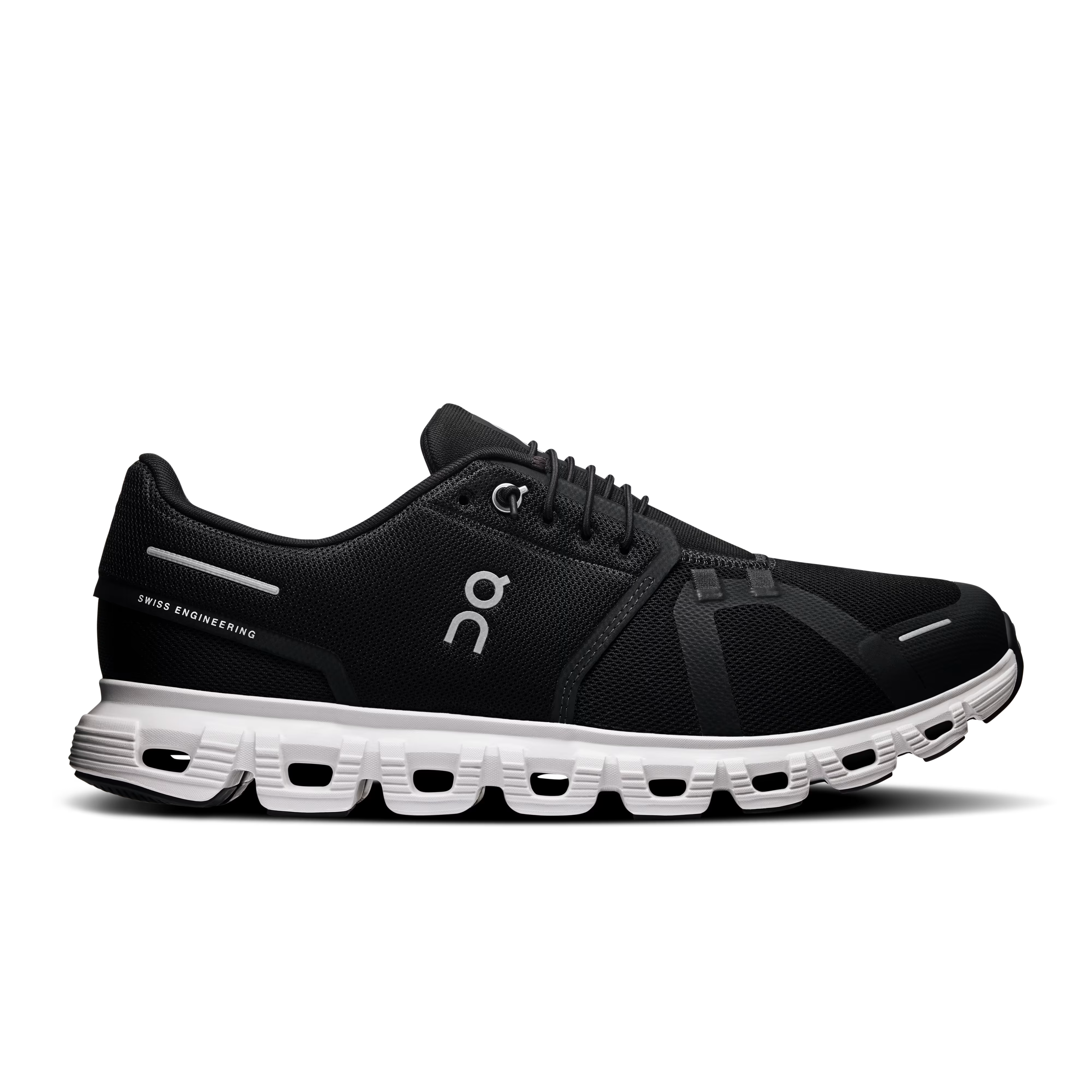 On Running Cloud 6 Running Shoes Men's Black - White