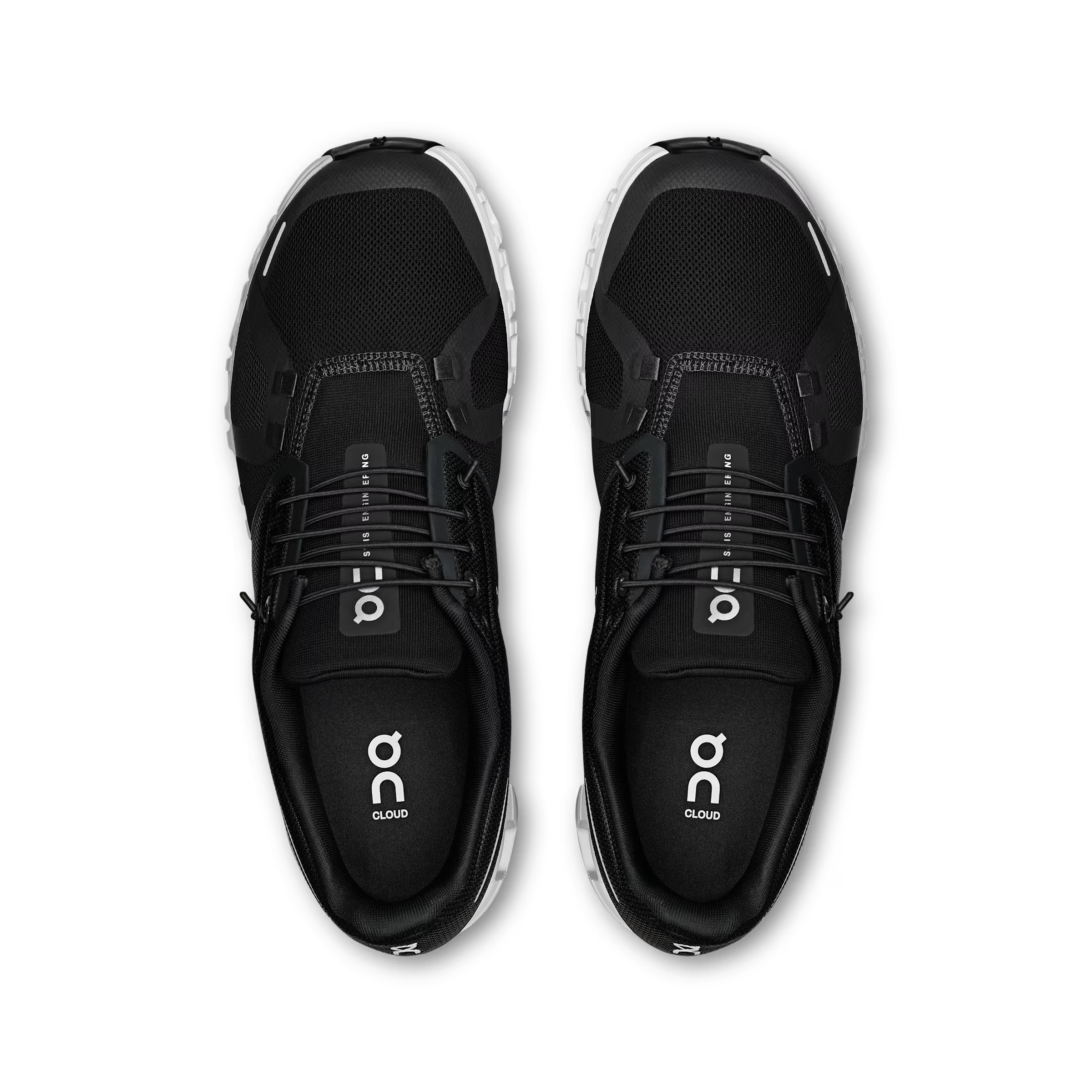 On Running Cloud 6 Running Shoes Men's Black - White
